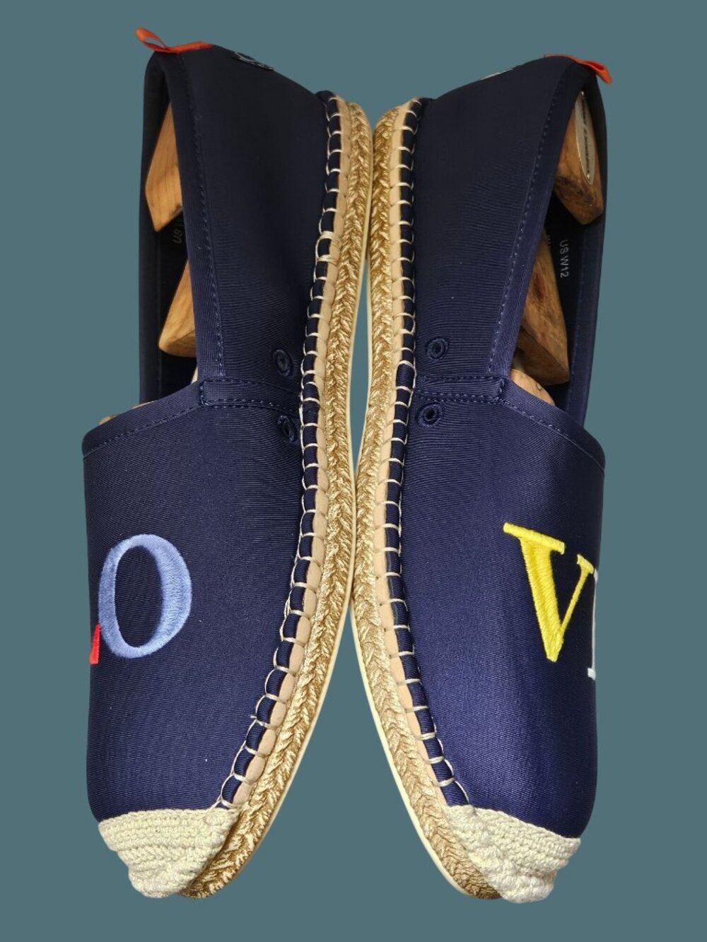 Sea Star Beachwear Espadrille Embroidered "LOVE" Slip On Water Shoes Women 12 - Picture 6 of 15